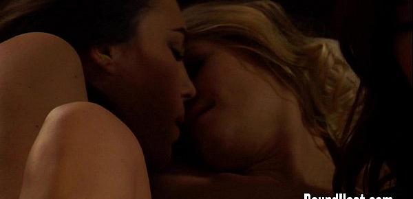  Making Lesbian Love In Threesome